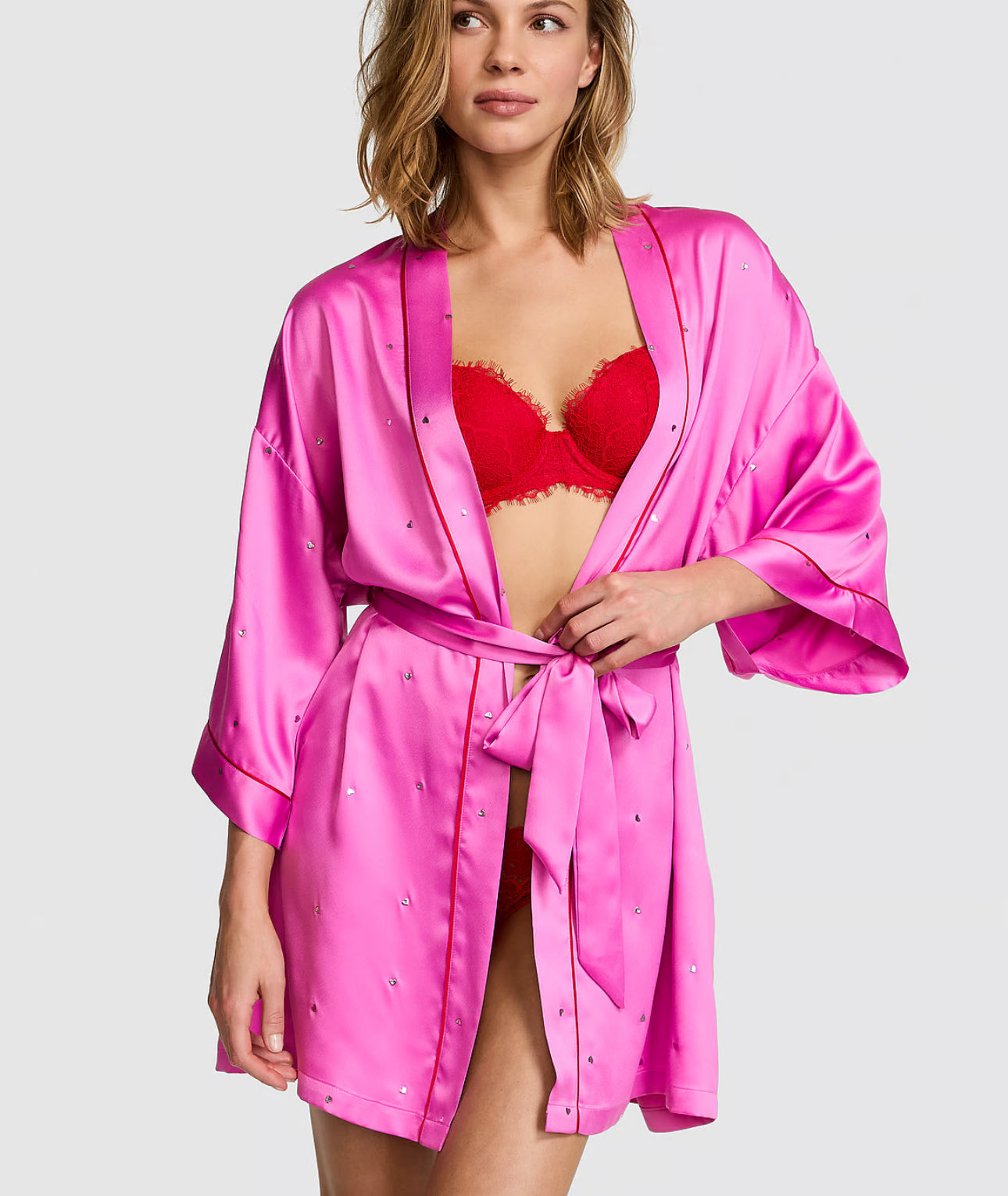 Халат SATIN ROBE SHORT