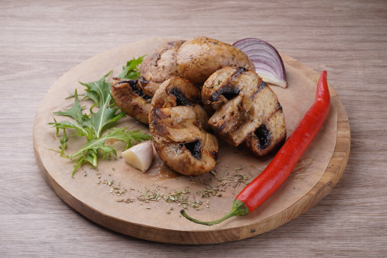 Печериця гриль (1000 грам готового продукту)
