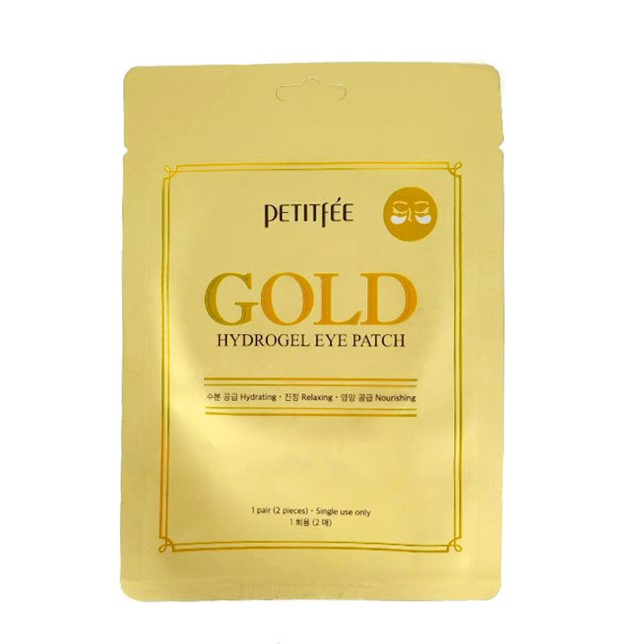 Гідрогелеві патчі для очей з золотим комплексом +5 - PETITFEE Gold Hydrogel Eye Patch (1 пара)