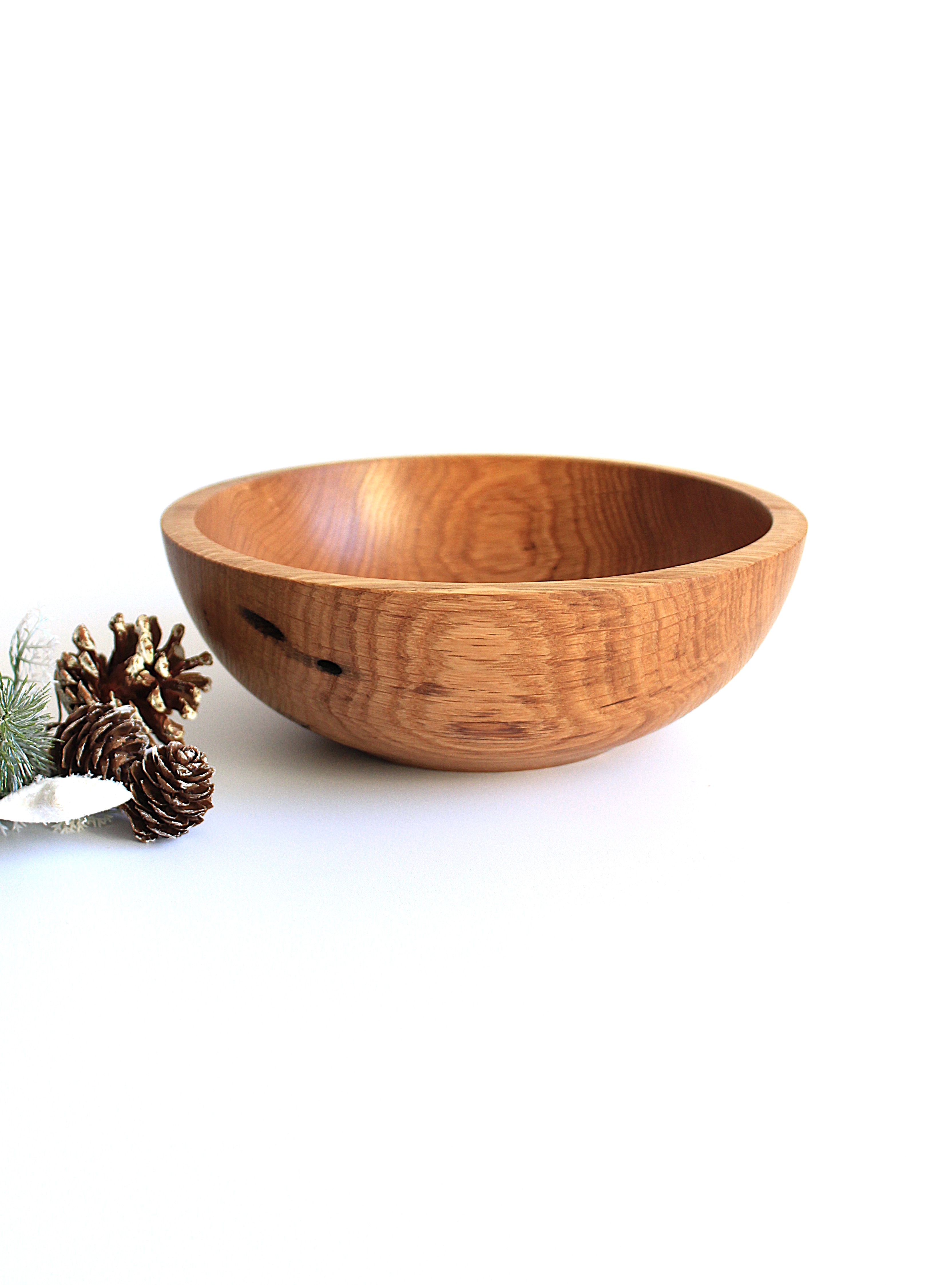 Салатник з дуба