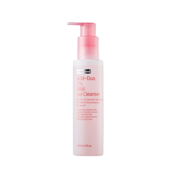 М'який гель для вмивання з кислотами BY WISHTREND Acid-Duo 2% Mild Gel Cleanser 150 мл