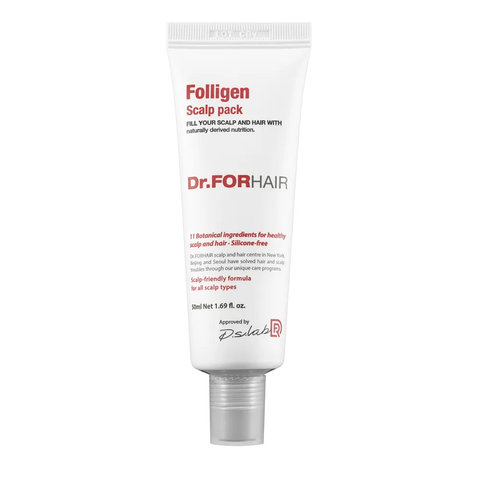 Оздоровлююча маска для шкіри голови Dr.FORHAIR Folligen Scalp Pack 50 мл