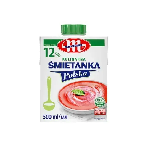 Вершки Mlekovita 12% 500 мл