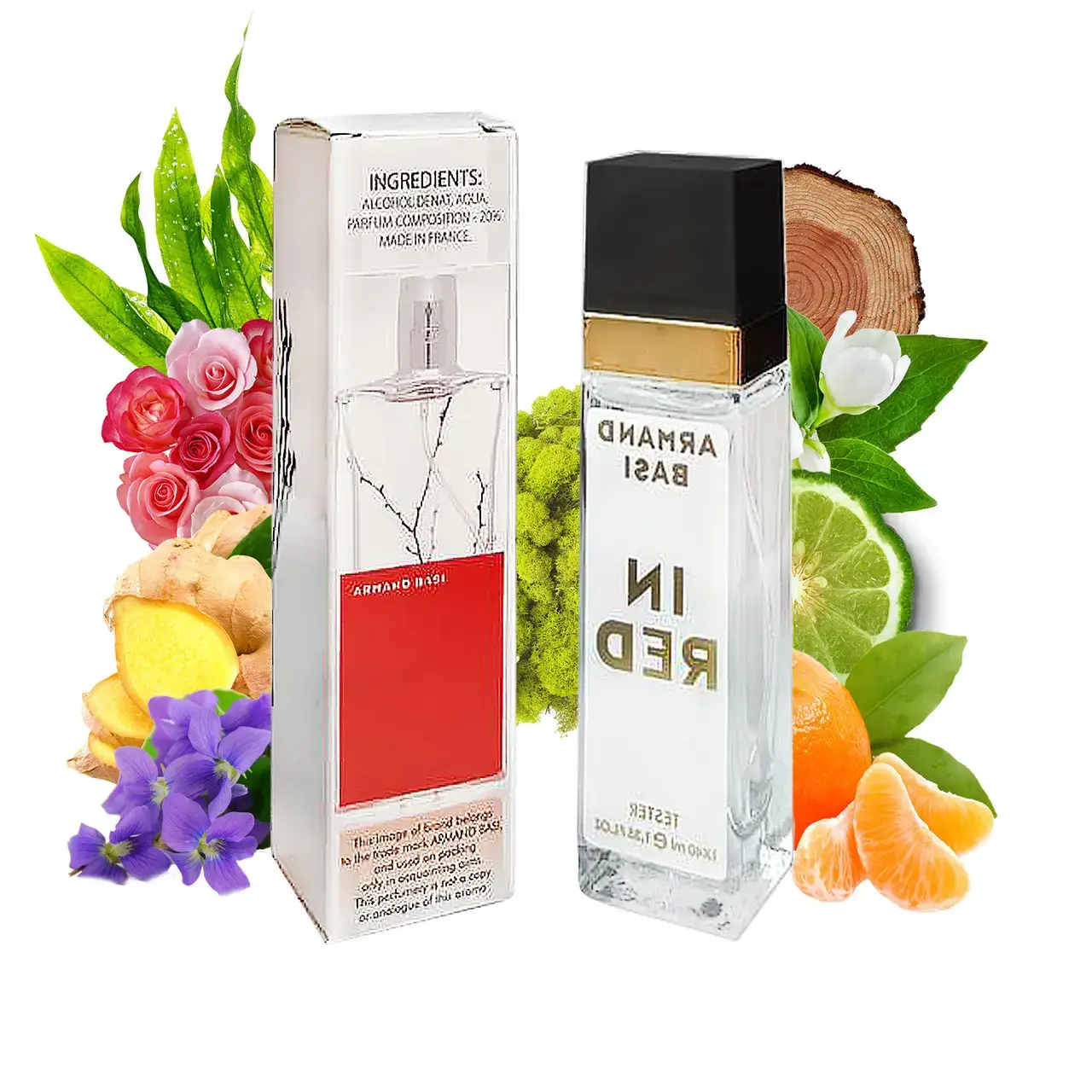 Тестер  парфумів ARMAND BASI IN Red 40 МЛ