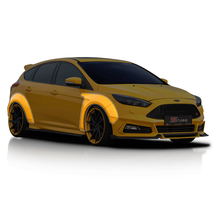 Ford Focus ST Hatchback Facelift Fender Flares