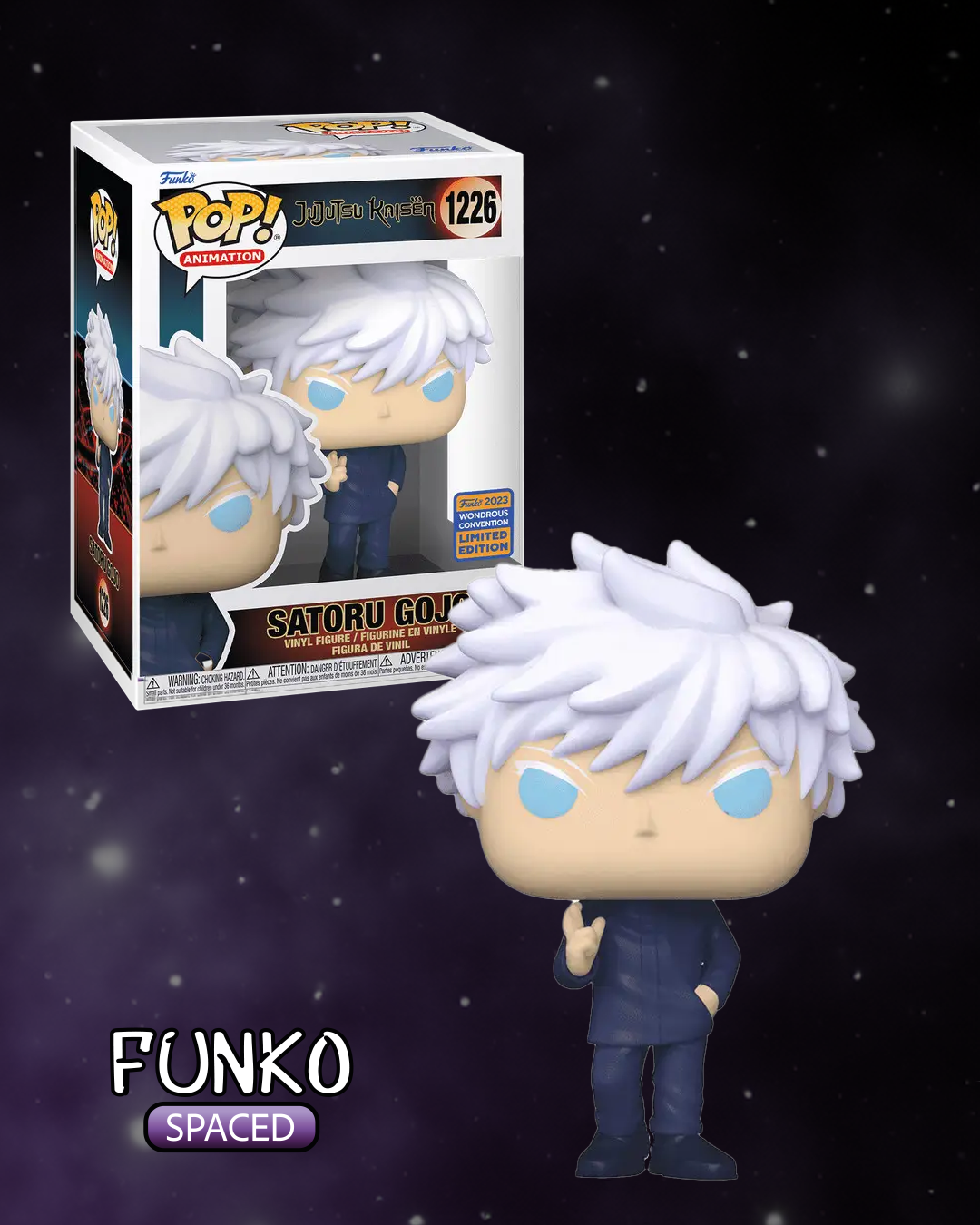 Фігурка Funko Pop Gojo Satoru | Фанко Поп Магічна битва - Годжо Сатору #1226