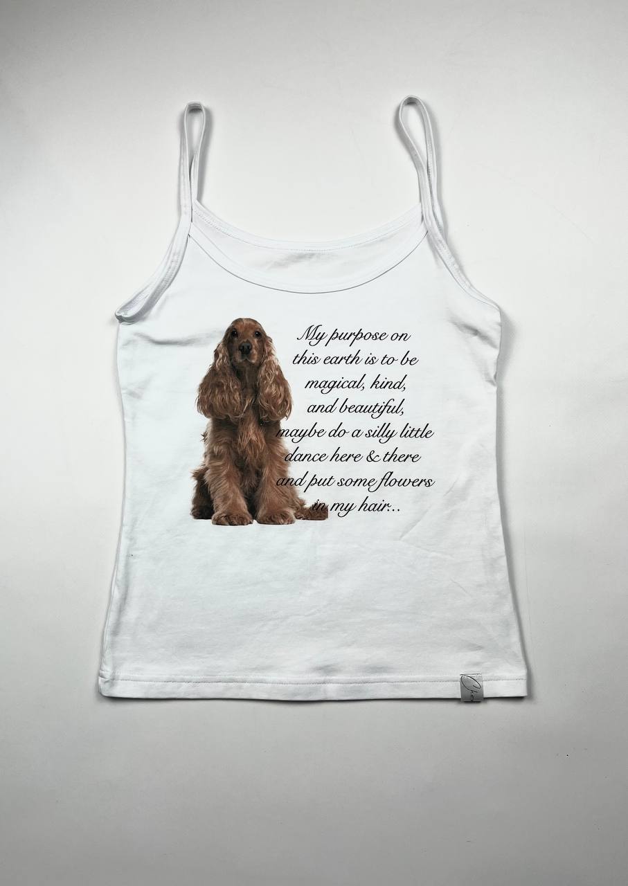 CHOMYGOLI T-SHIRT "AFFIRMATION WHITE" 