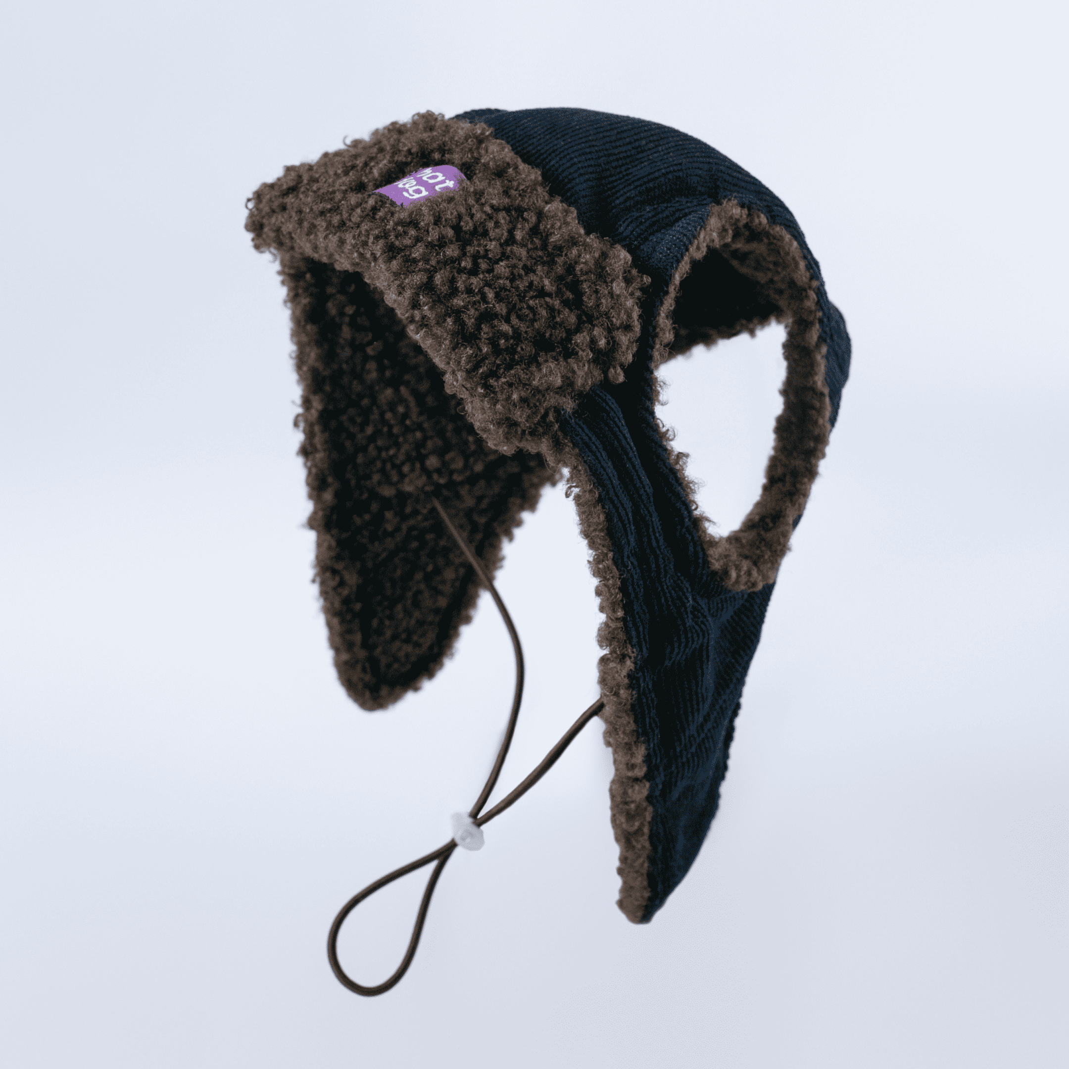 Шапка-вушанка для собак Hat-Dog Какао