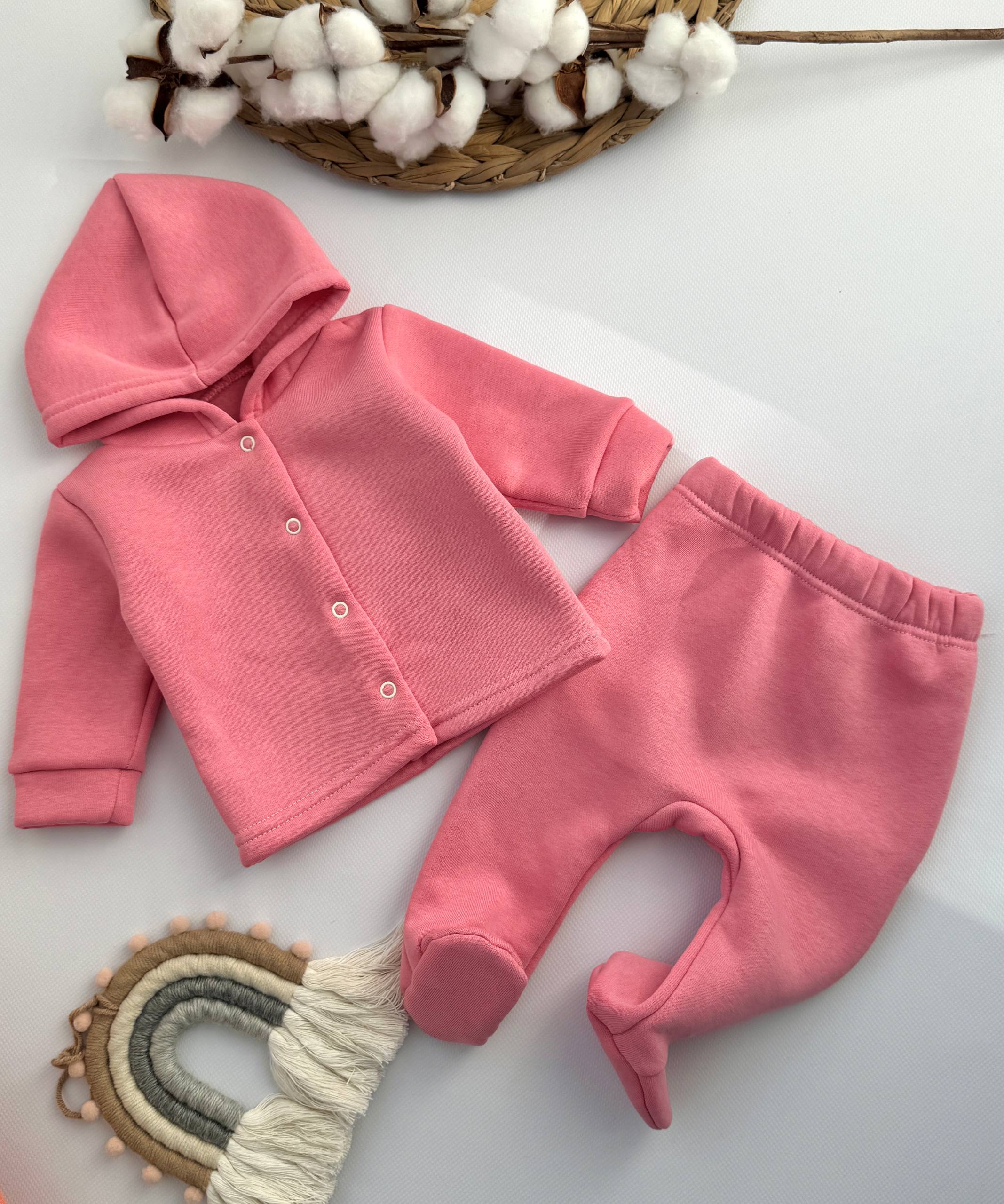 Теплий комплект для новонароджених кофтинка і повзунки 56,62-copy