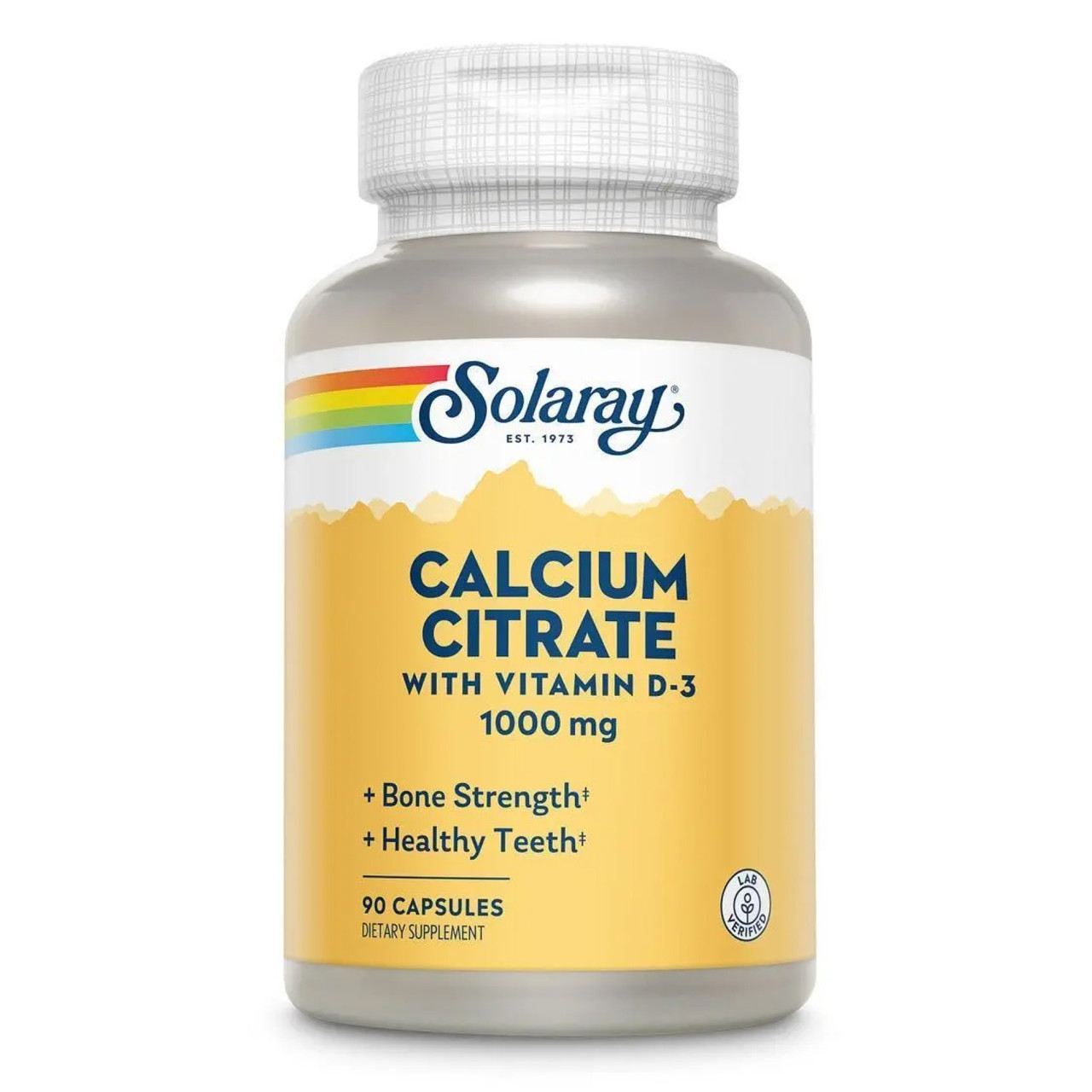Кальцій Цитрат з вітаміном Д3, Calcium w/ D3 Citrate 1000mg - 90 caps