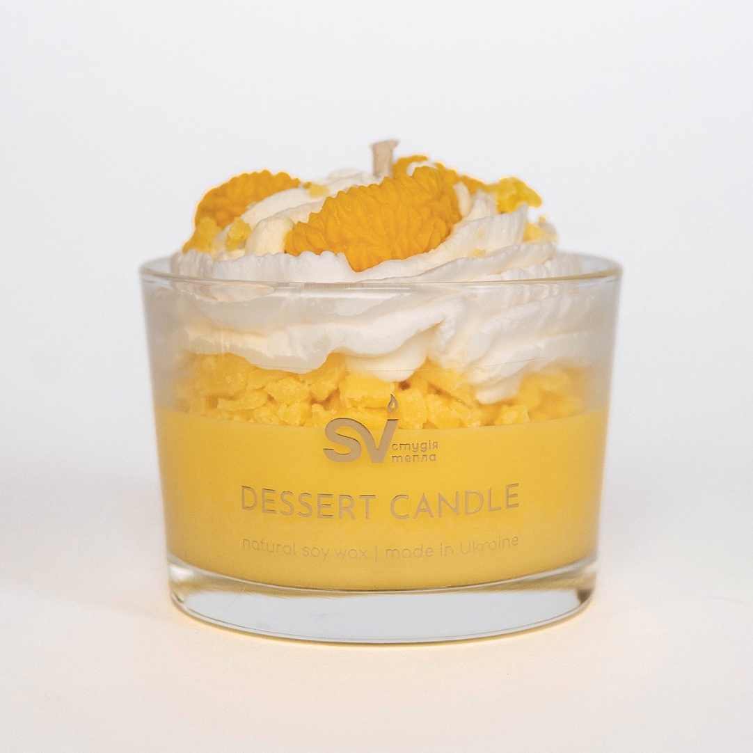 Десертна свічка «Лимонний пиріг» ароматична