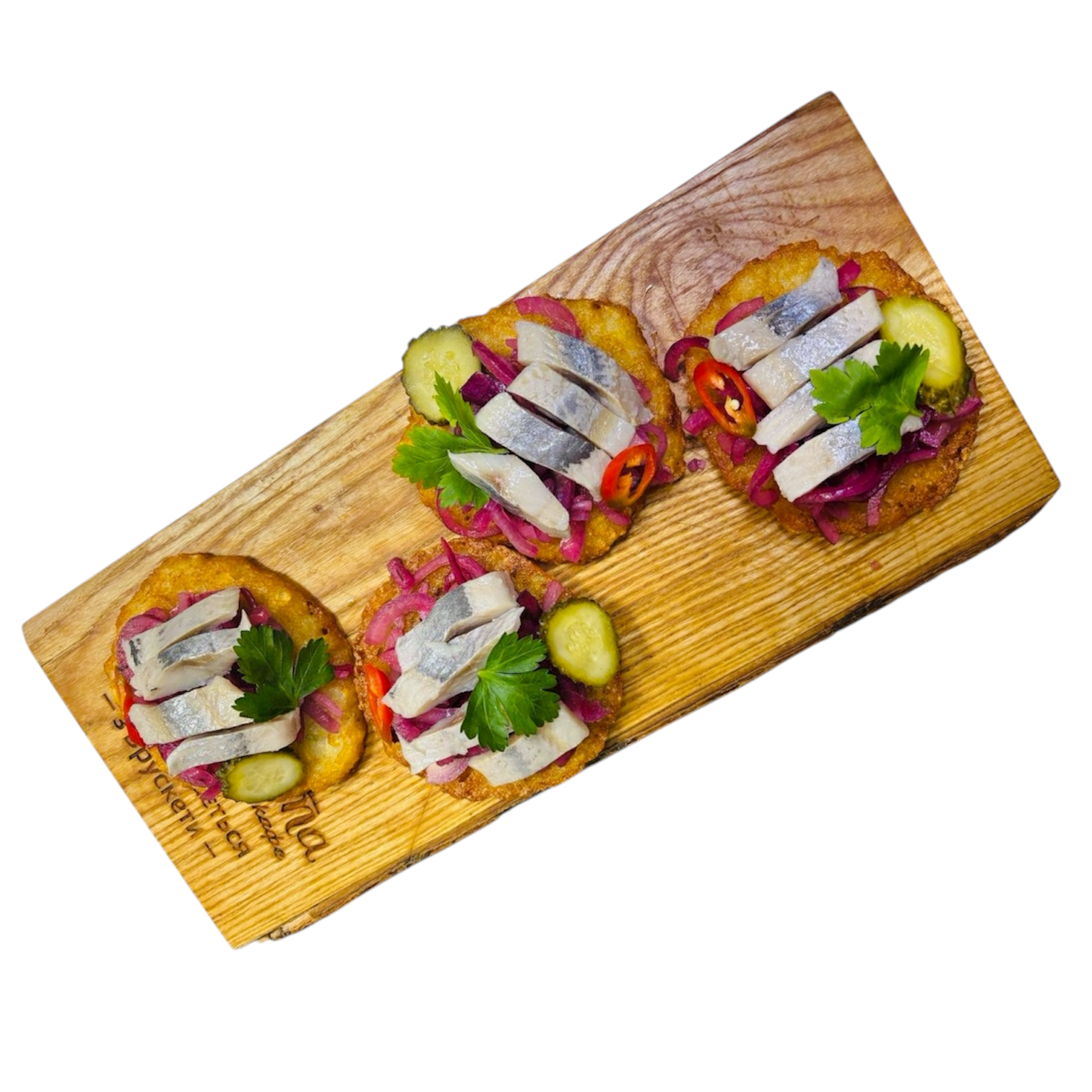 Деруни під оселедцем