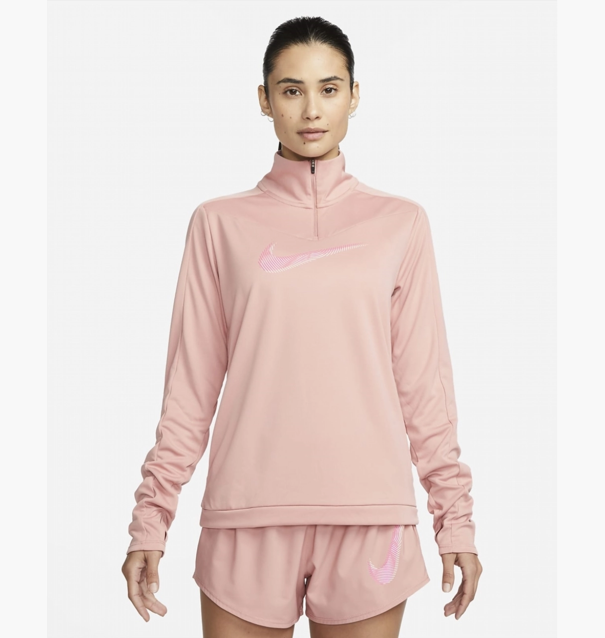 Кофта жіночі Nike Womens Swoosh Half Zip Pacer Top