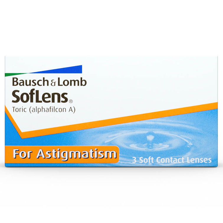 КОНТАКТНІ ЛІНЗИ BAUSCH & LOMB SOFLENS TORIC (6 бл./уп.)