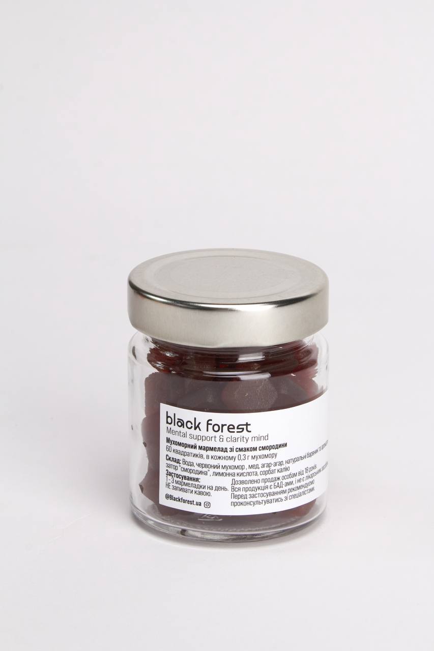 Black Forest Мухоморний Мармелад зі Смаком Смородини