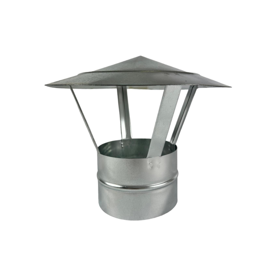 Зонт вентиляційний Ø110–120 мм (оцинкований)