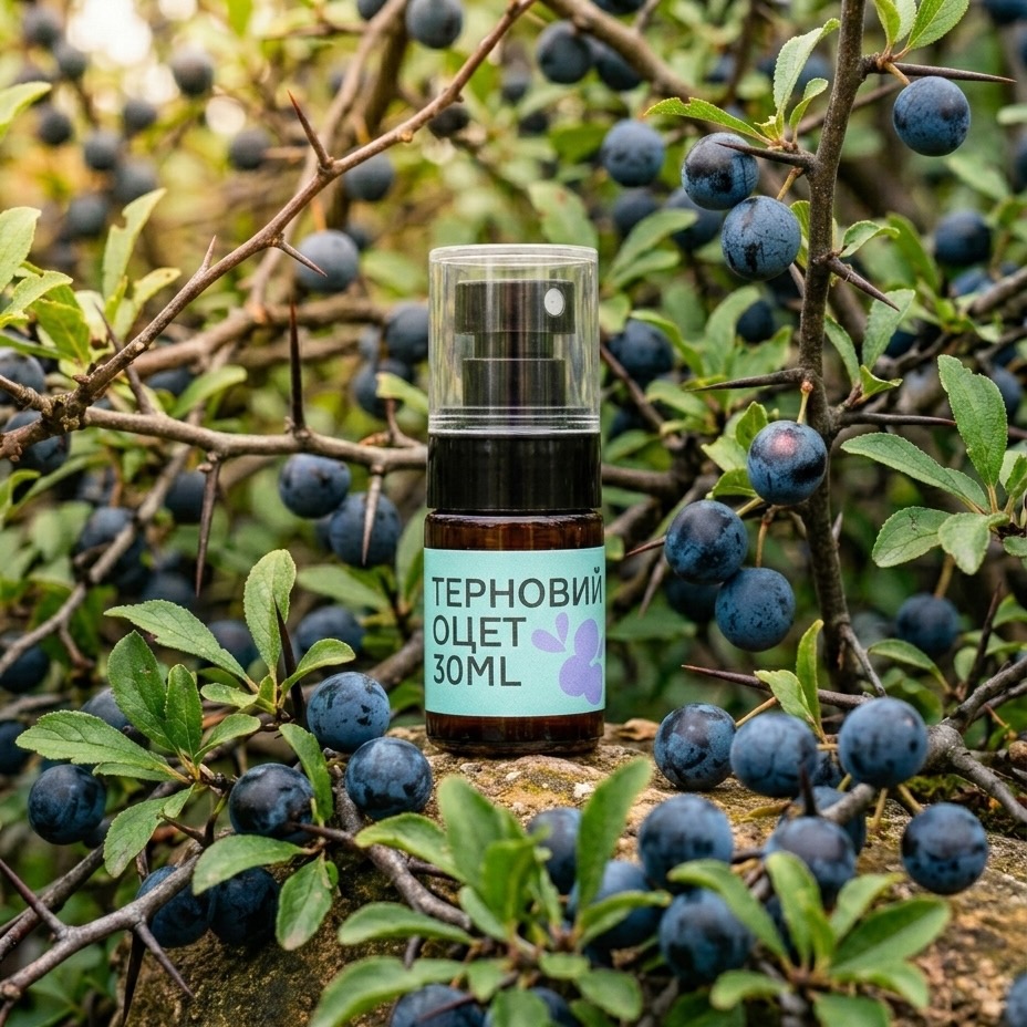 Оцет терновий 6% Brave Bee, 30 мл