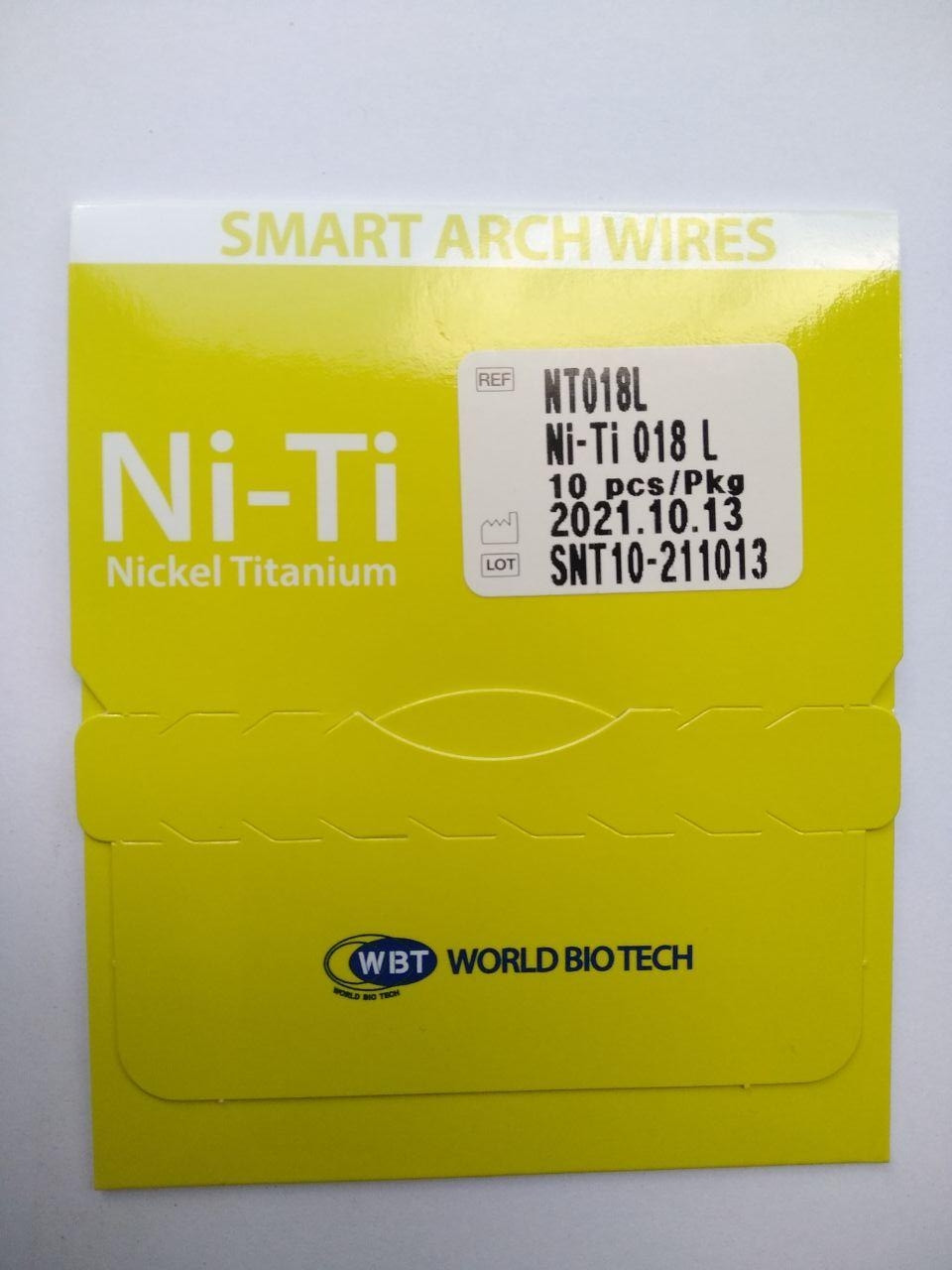 Дуга Ni-Ti 020 низ