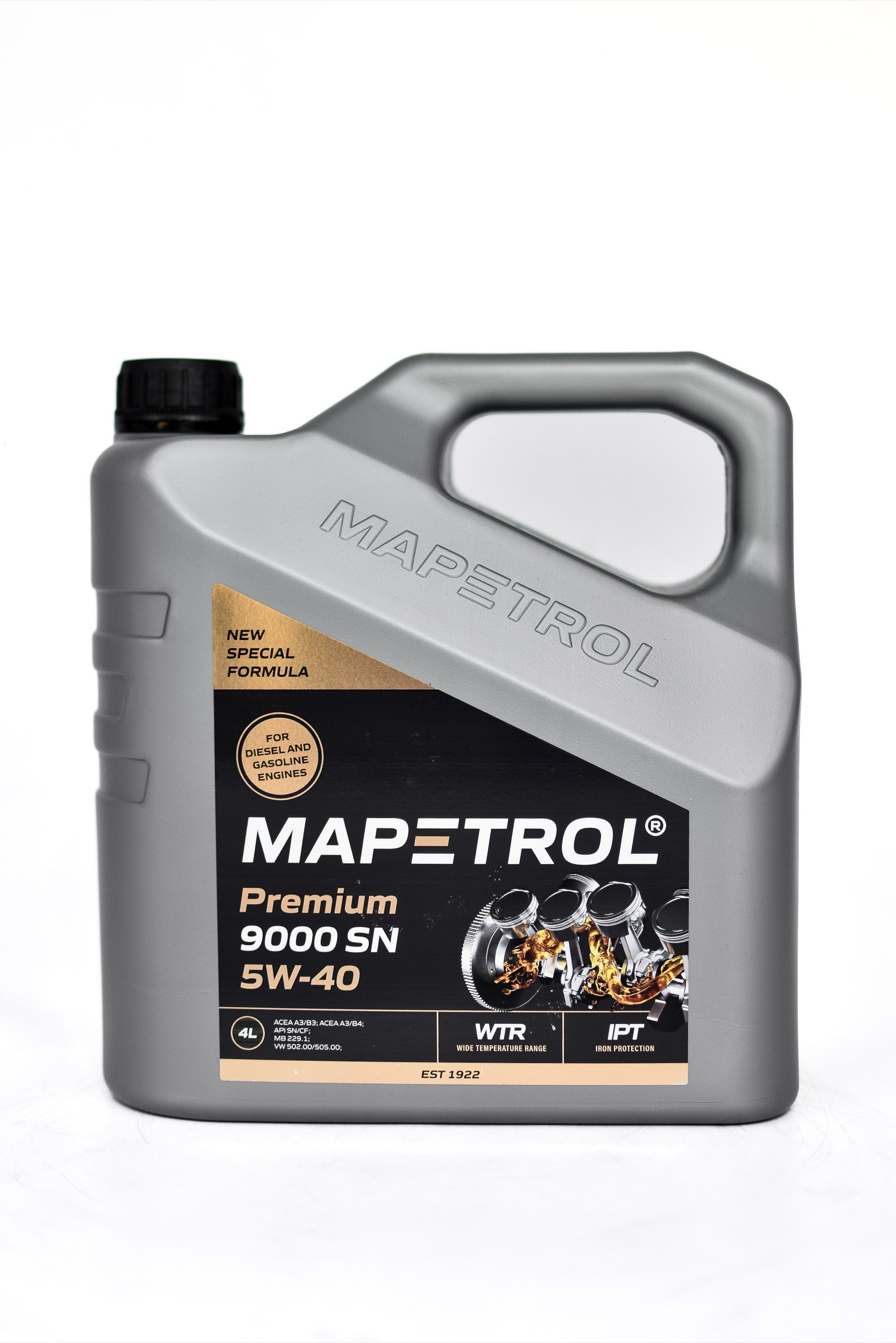 Олива моторна MAPETROL PREMIUM 9000 SN 5W-40 4L