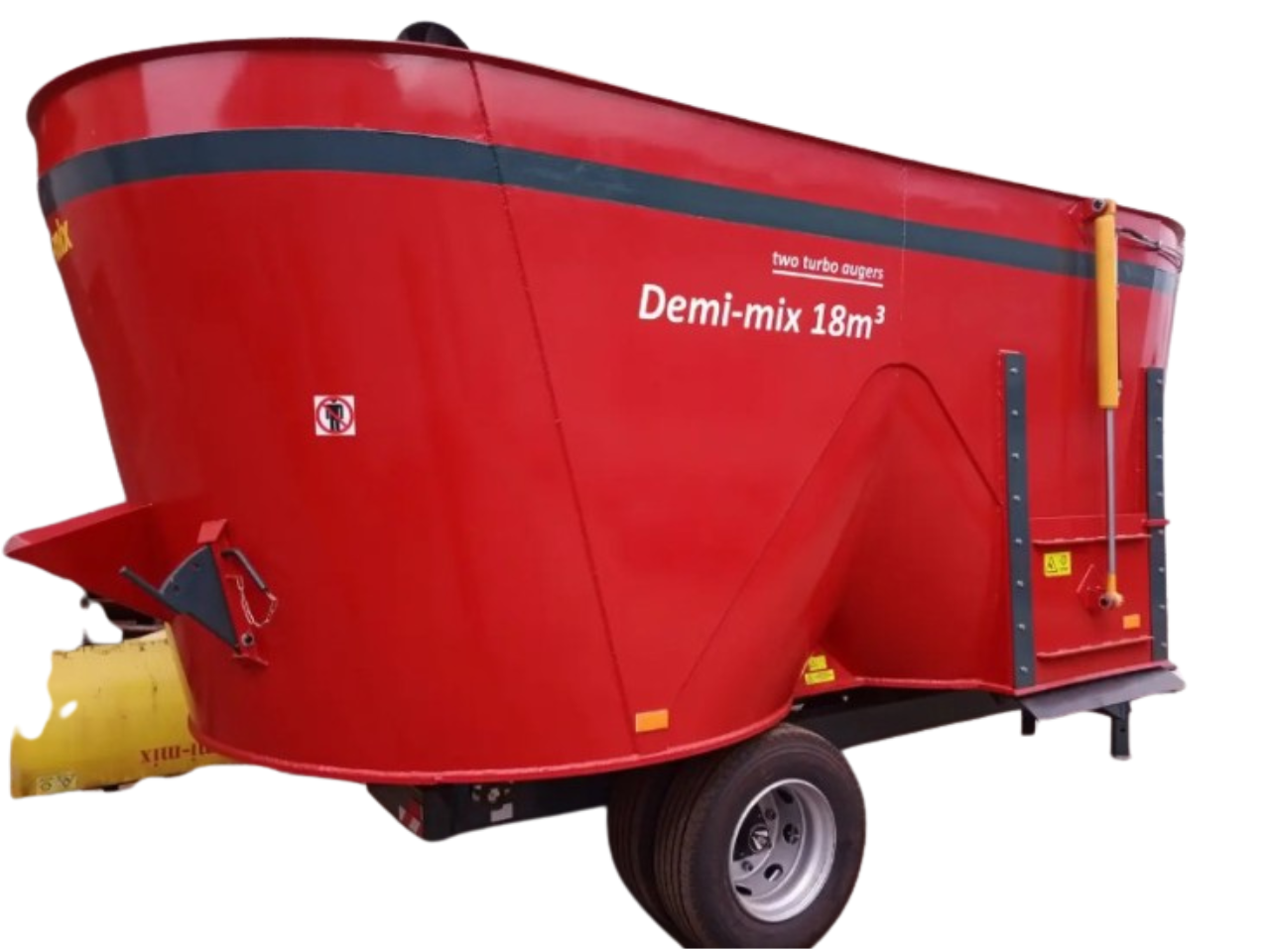 Кормозмішувач двохшнековий "Demi Mix" 16  м³