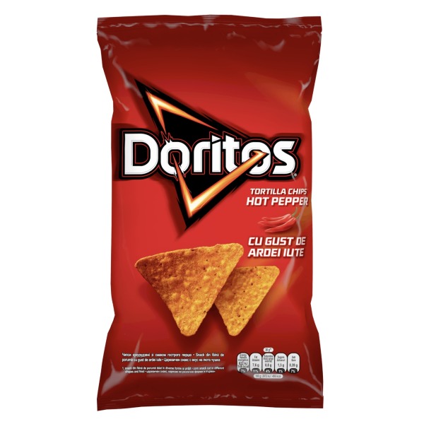 Чіпси Doritos кукурудзяні зі смаком «Гострий перець» (90г)