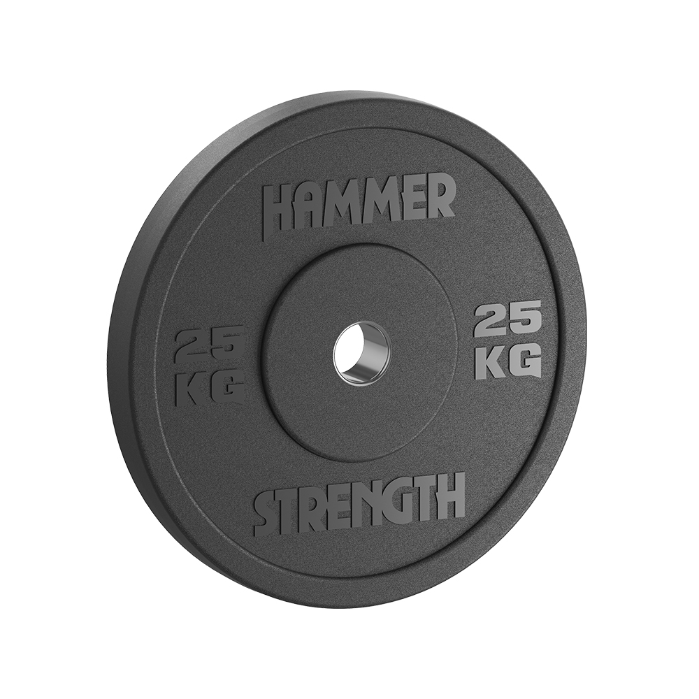 Диск з гумовим покриттям бамперований Стандарт Hammer Strength