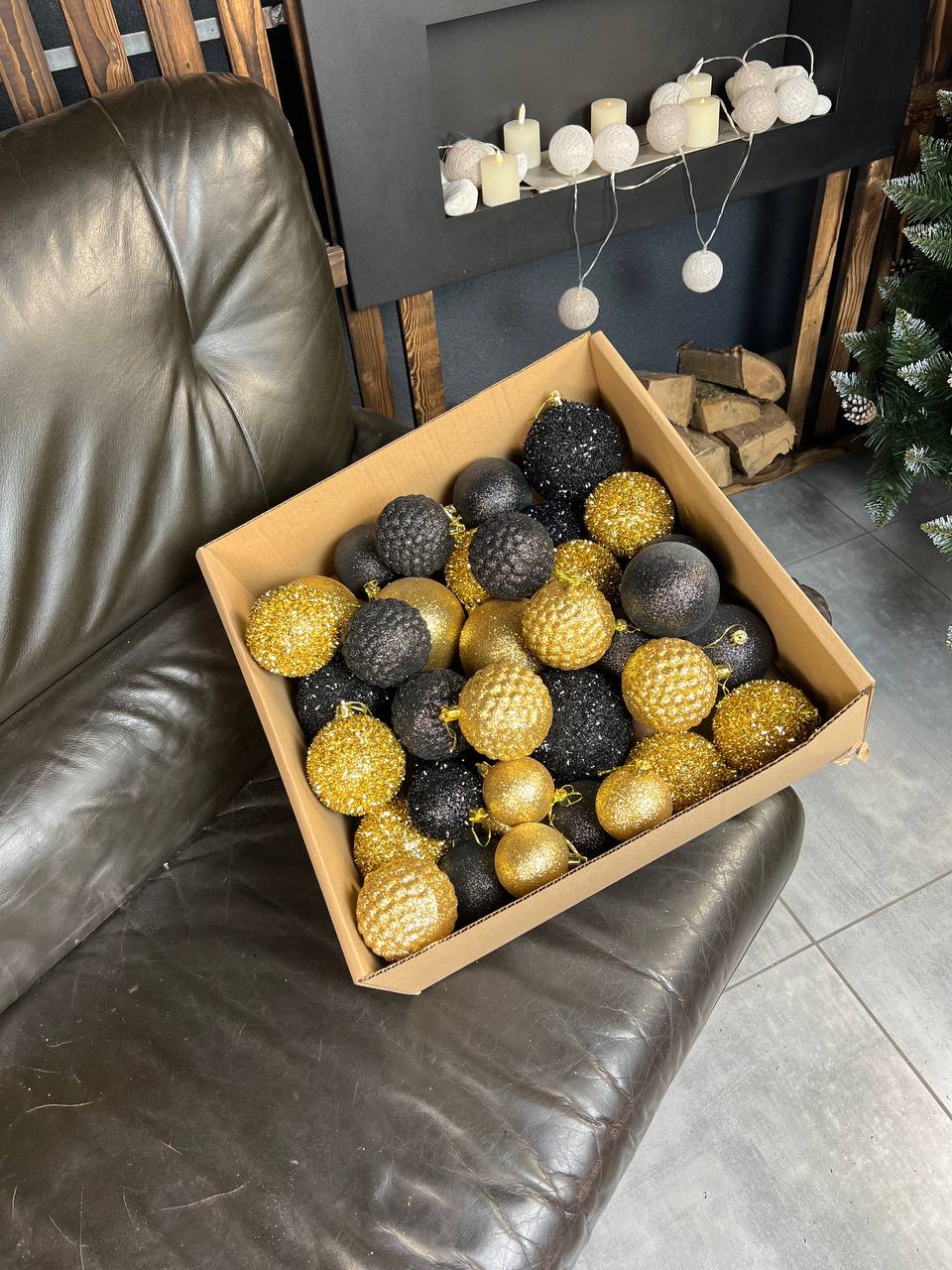 Подарунковий набір «Блиск» - ЗОЛОТИЙ-ЧОРНИЙ 🍮