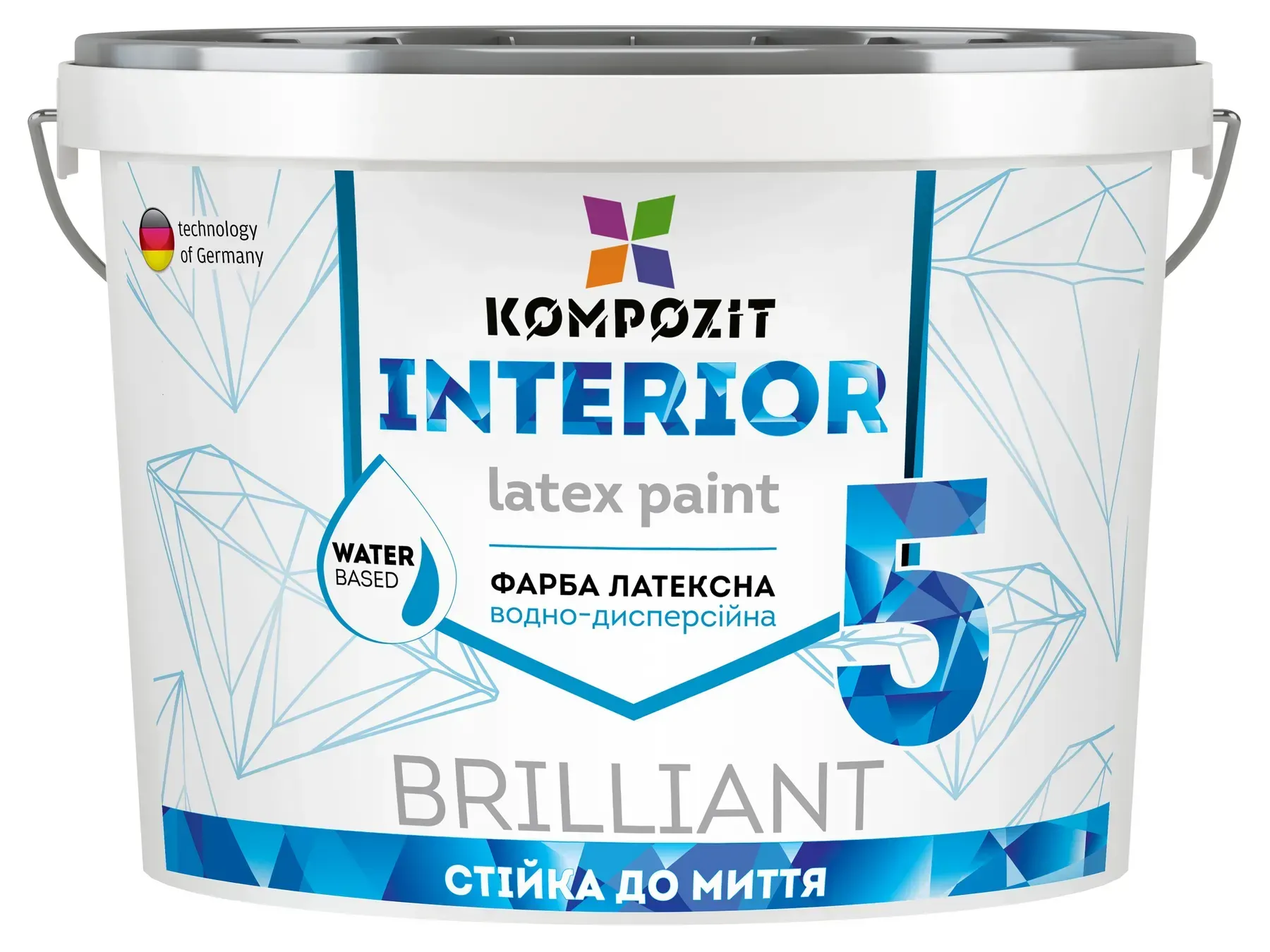 Фарба інтер'єрна INTERIOR 5 "Kompozit", 4,2 кг