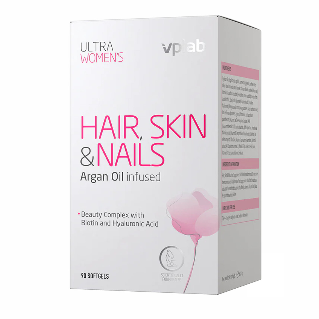 Вітаміни для волосся, шкіри та нігтів, Ultra Women's Hair, Skin & Nails - 90 softgels