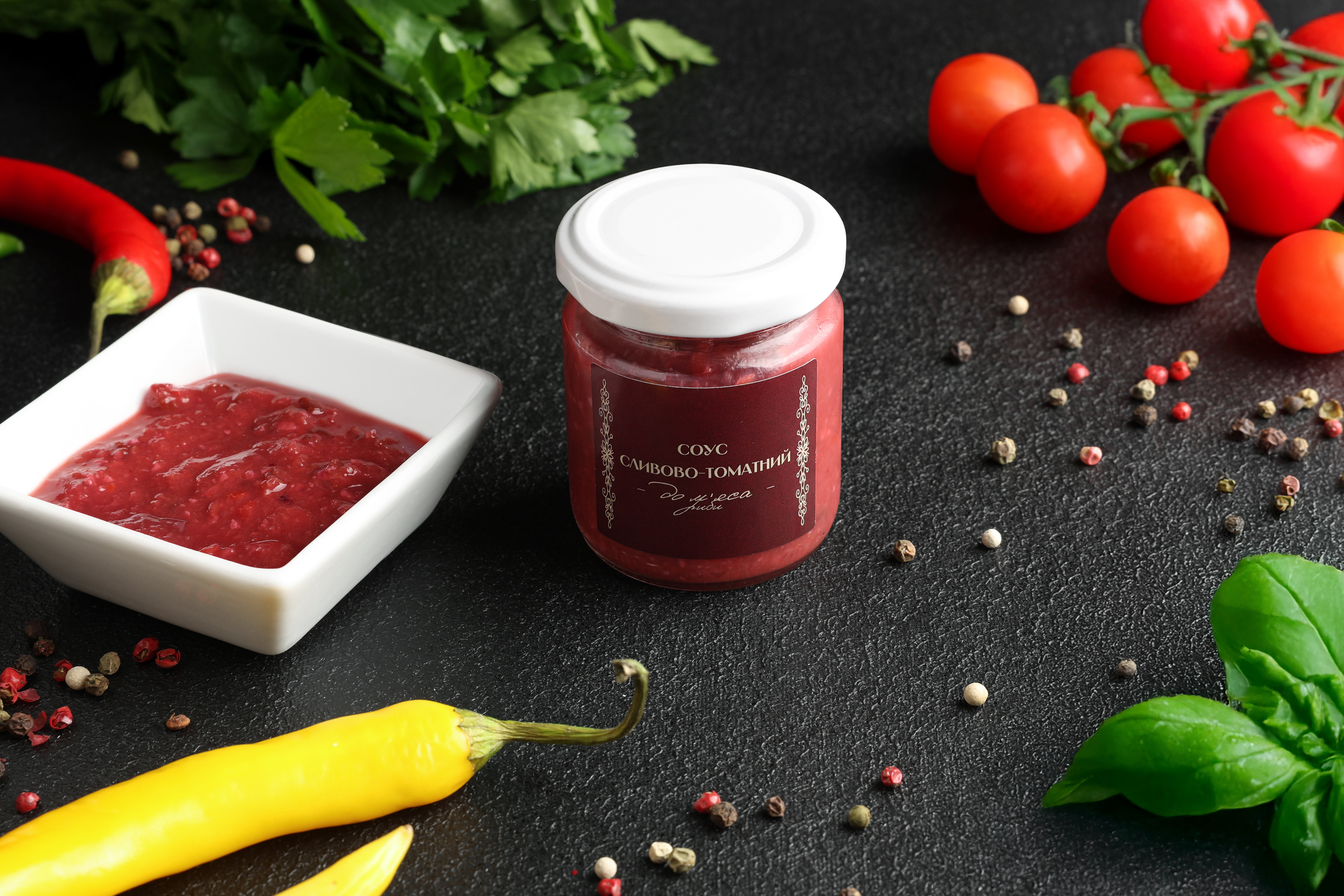 Соус слива-томат