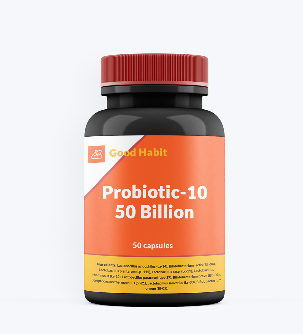 Probiotic-10, 50 Billion, 50 capsules