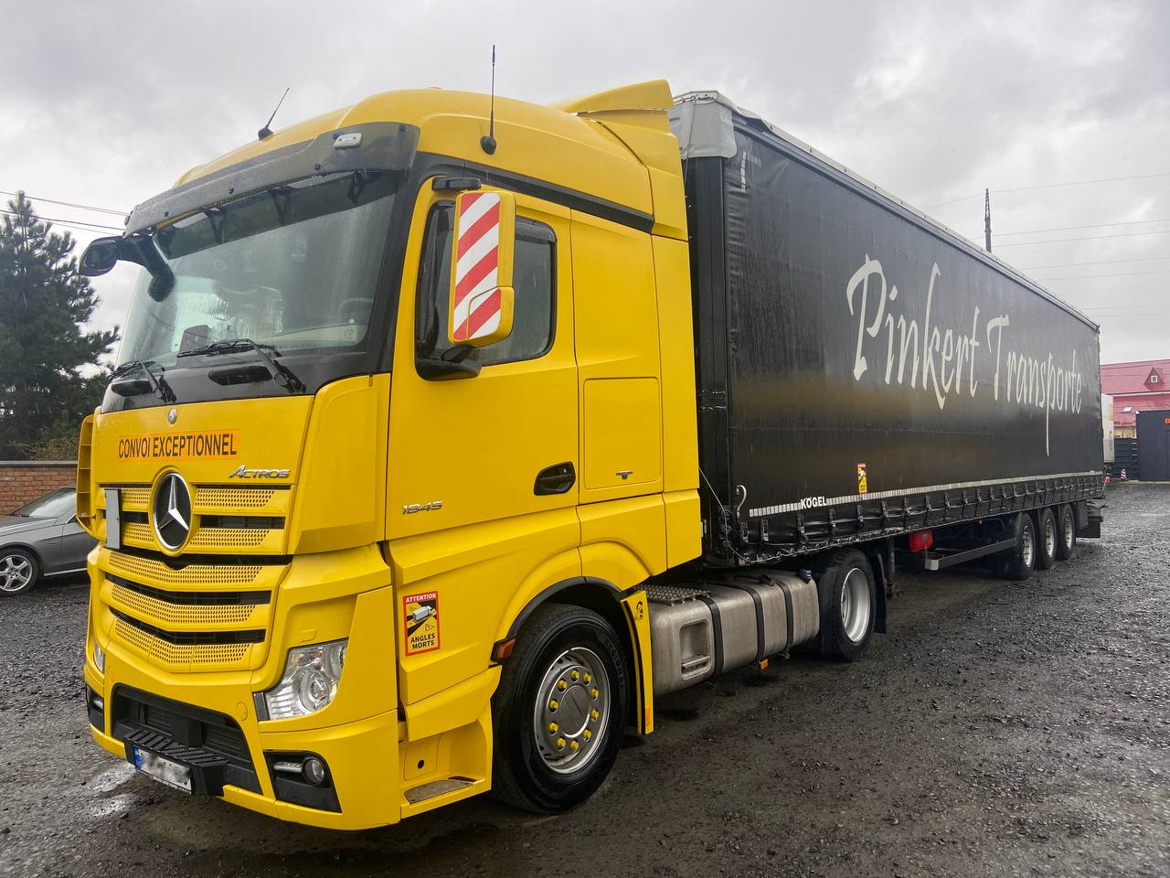 MERCEDES BENZ ACTROS 1845 2015 x KOGEL SN24 2015 SAF MEGA