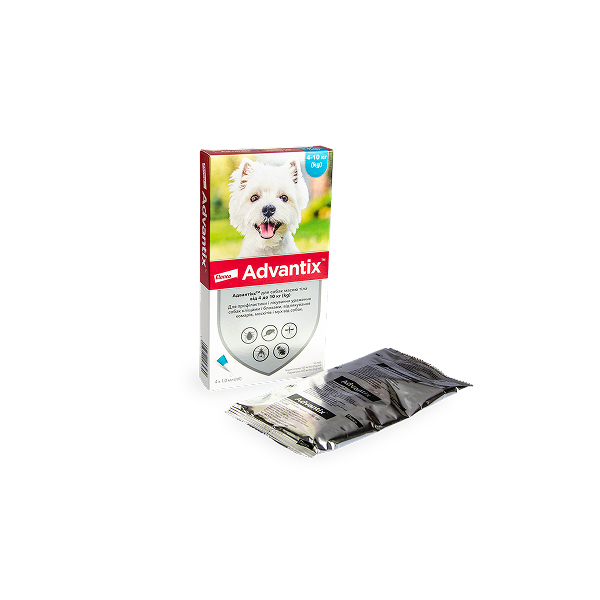 Краплі Адвантікс інсектоак. д/собак  4-10кг піп. №4