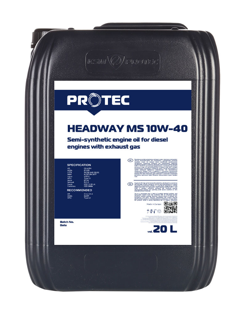 PROTEC HEADWAY MS 10W-40