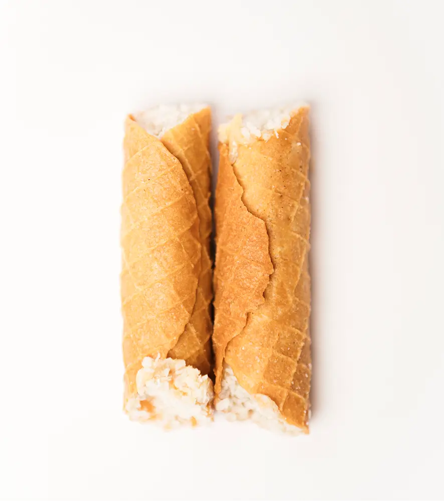 Вафельні трубочки лимон (2 шт.)