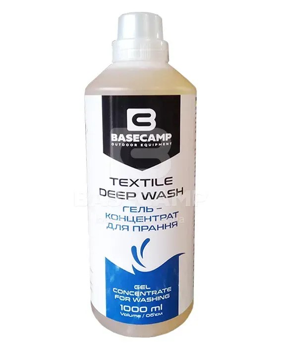 Гель-концентрат для стійких плям BaseCamp Textile Deep Wash, 1000 мл