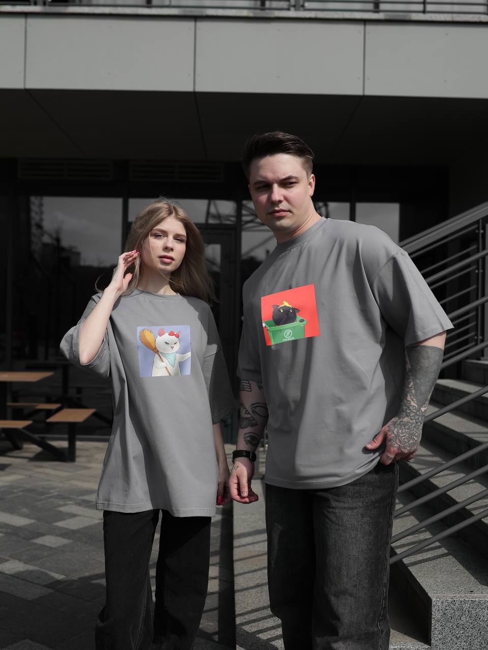 Парні футболки Trash King (2 шт)