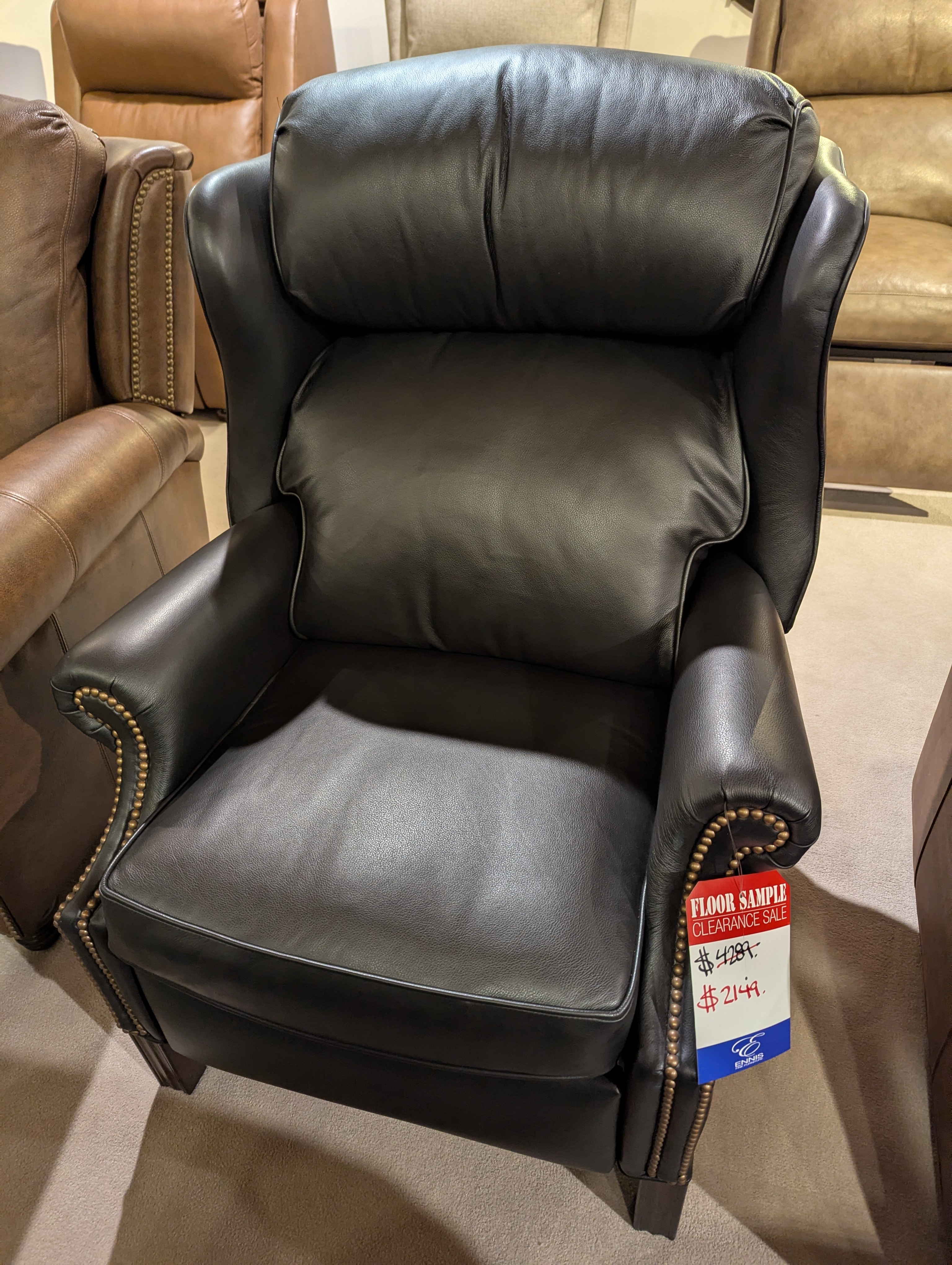 Bradington Young Chippendale Recliner
