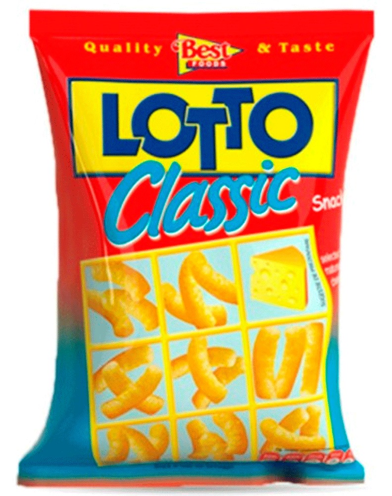 🇷🇴 "LOTTO" Snacks classic, 80 g.