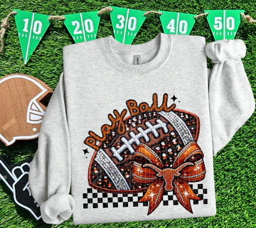 Longhorns Faux Rhinestones Sweatshirt