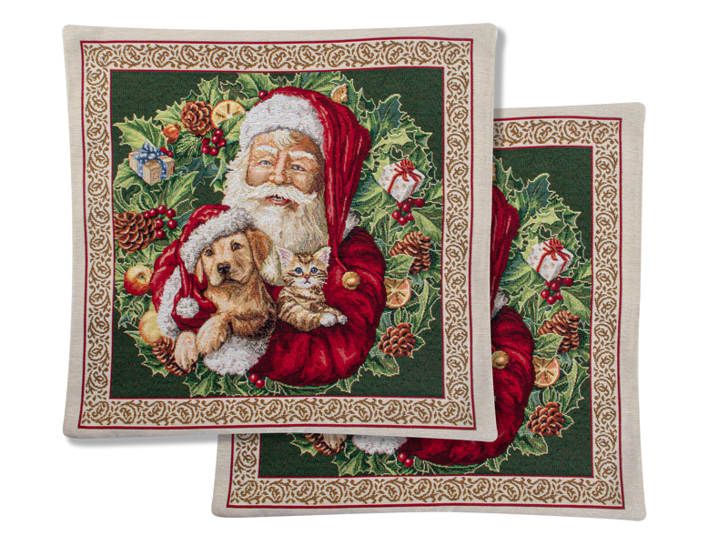 Наволочка гобелен "Dominic lurex" 47*47см