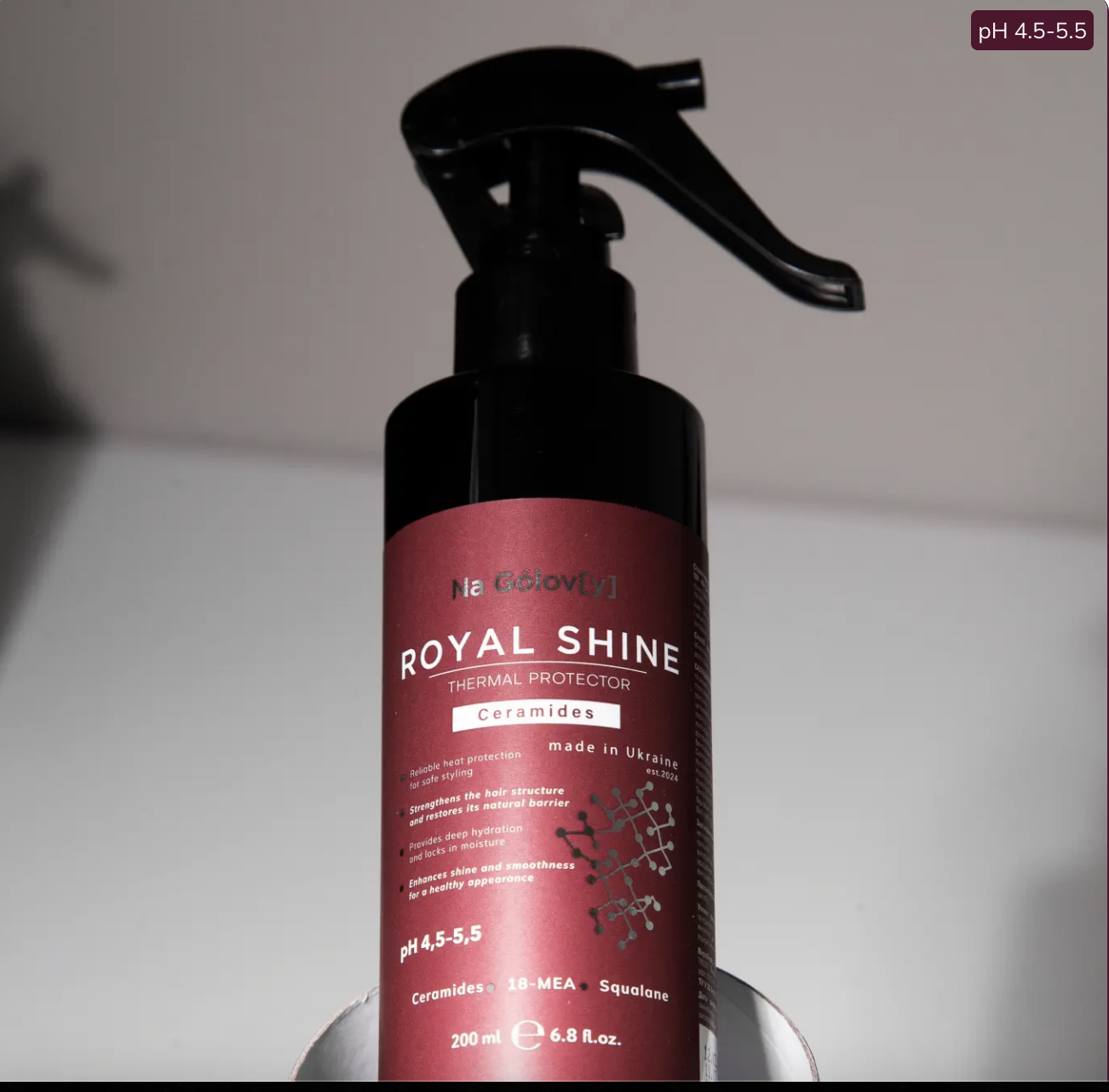 ROYAL SHINE спрей-термозахист із церамідами