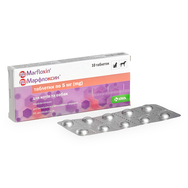 Марфлоксин таб 5мг №10