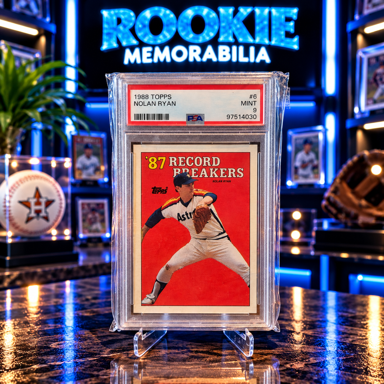 Nolan Ryan PSA 9