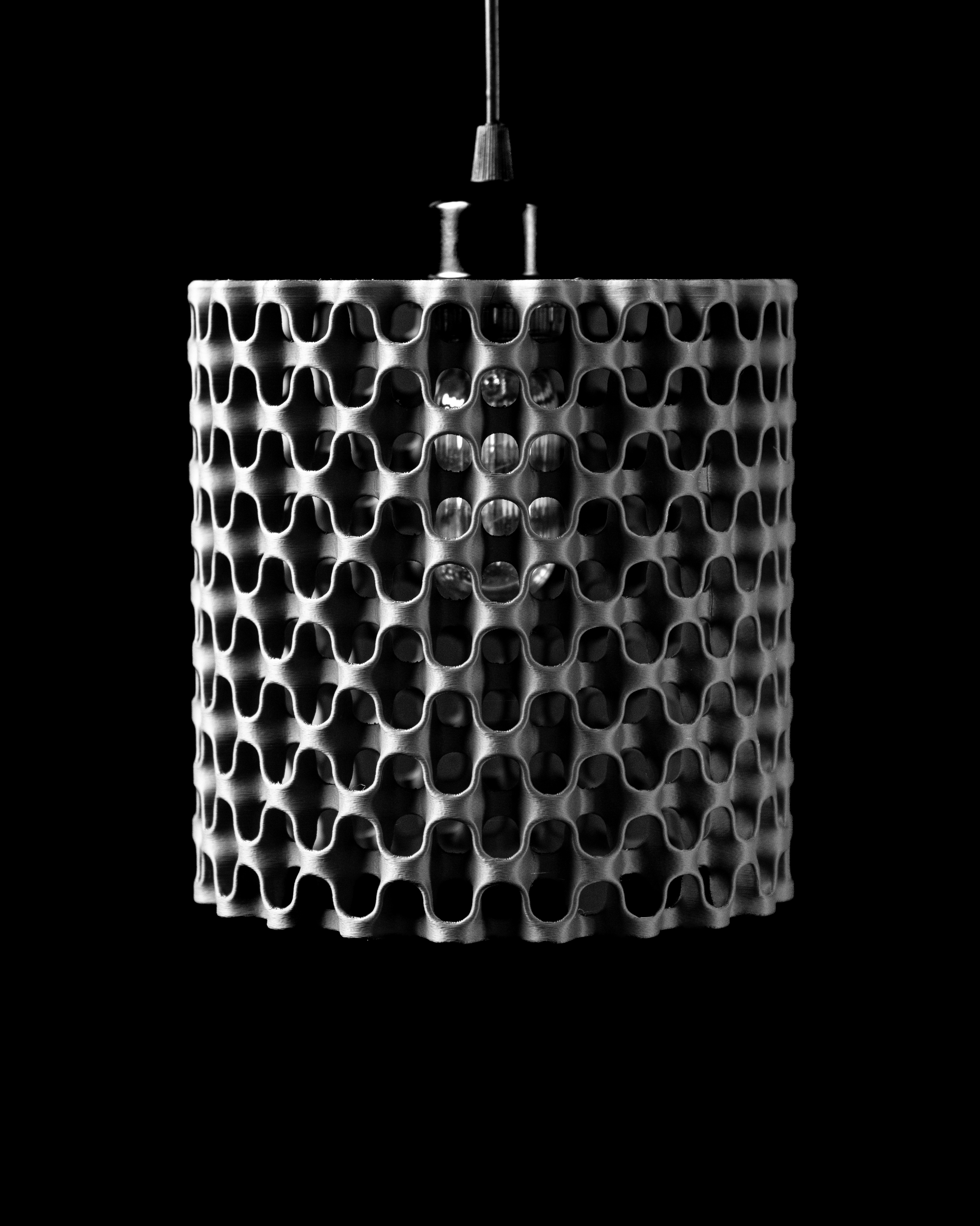 Chain Pendant Lamp 03 – Modern 3D Printed Pendant Lamp