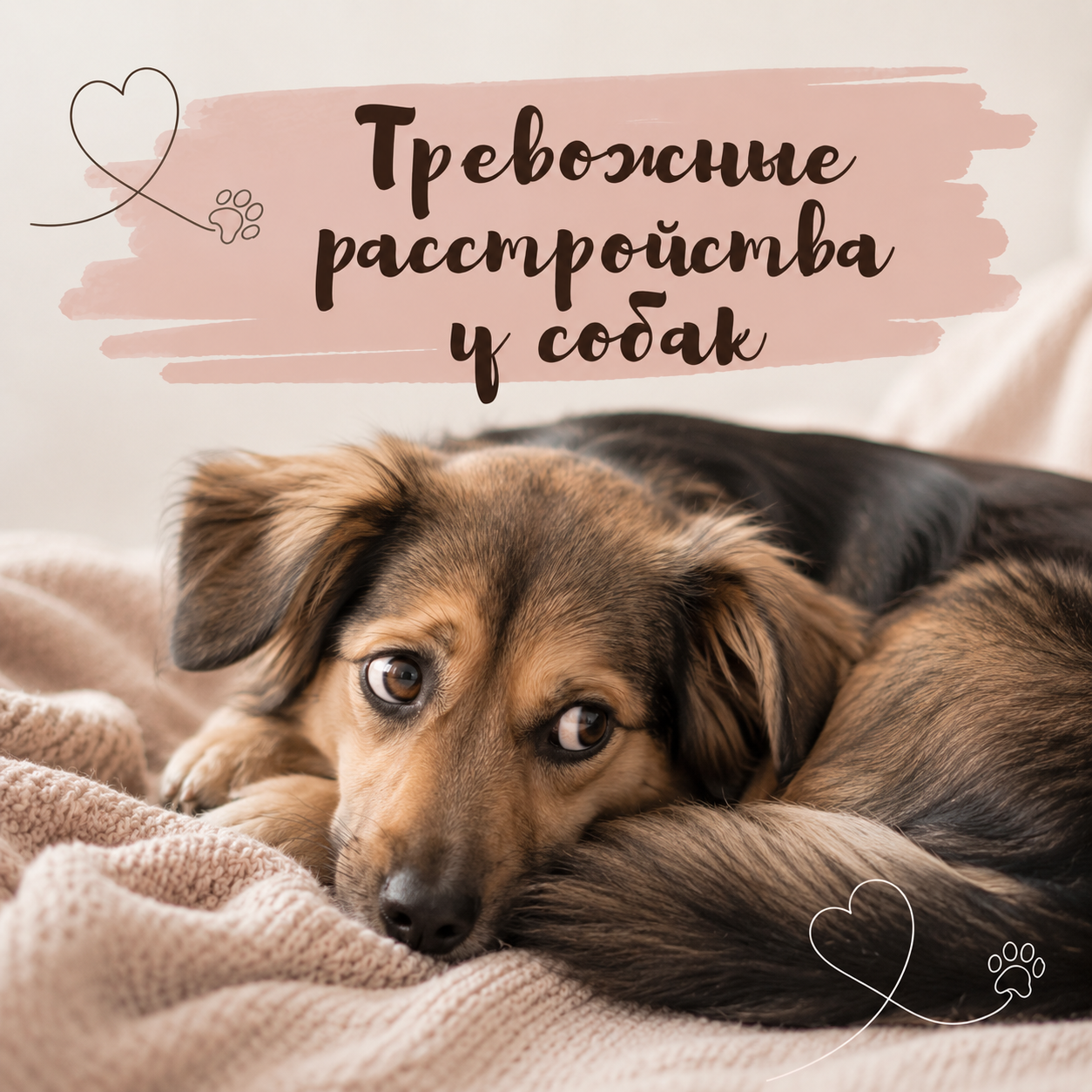 Тревожные расстройства у собак