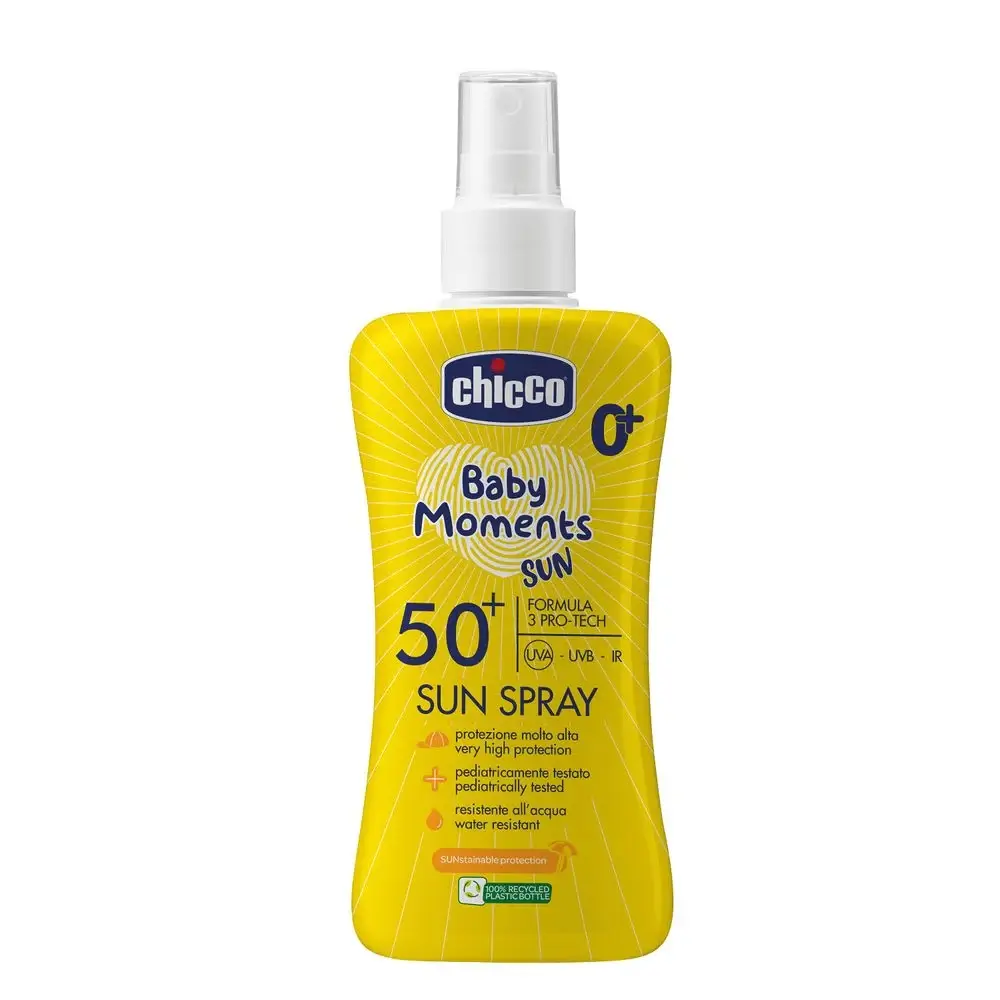 Молочко сонцезахисне Chicco Baby Moments SUN, SPF 50+, 150 мл