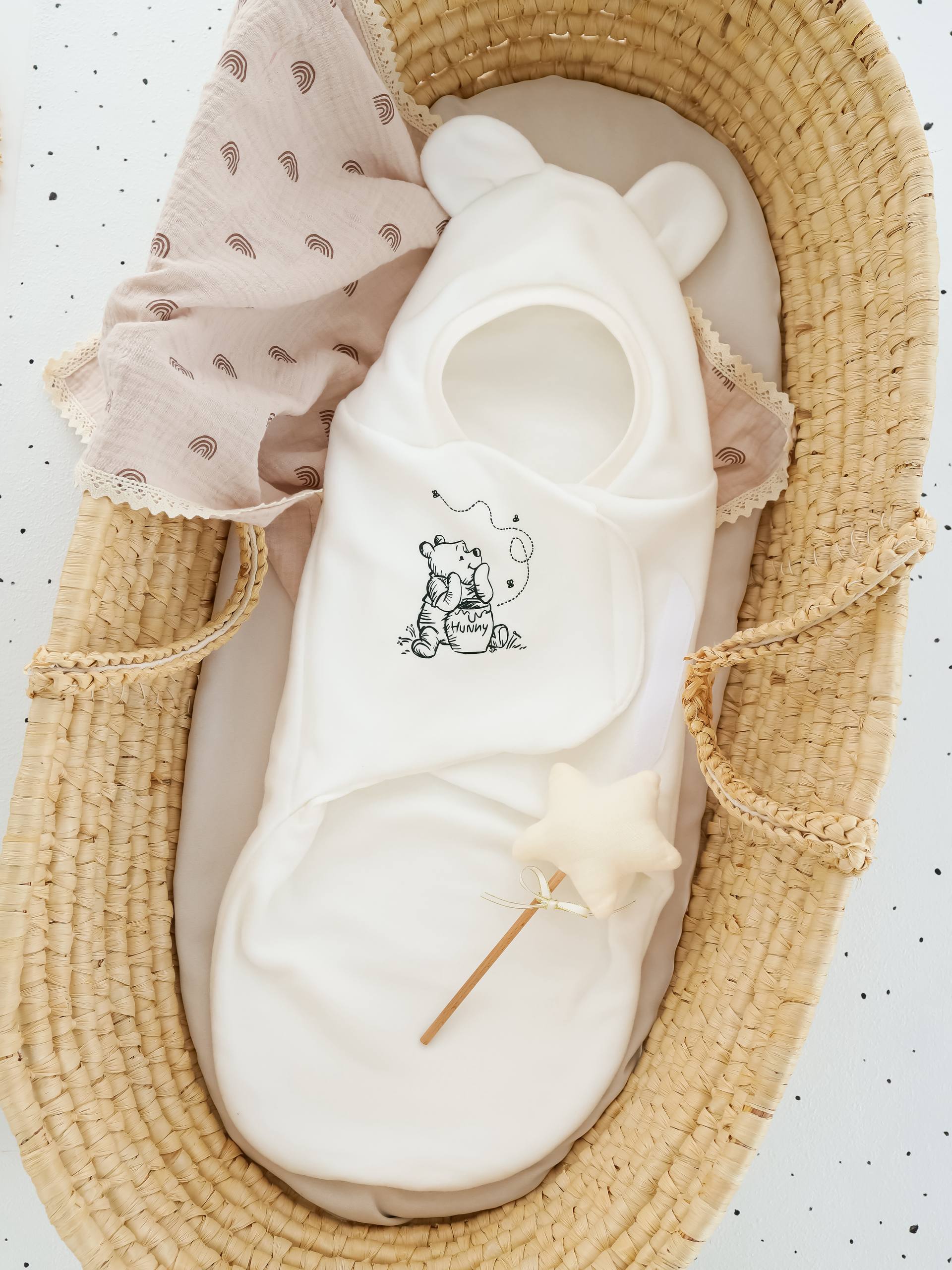 Теплий кокон для новонароджених з флісу