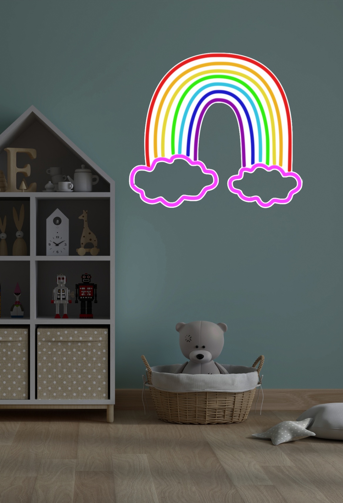 Нічник «Веселка та Хмаринки»