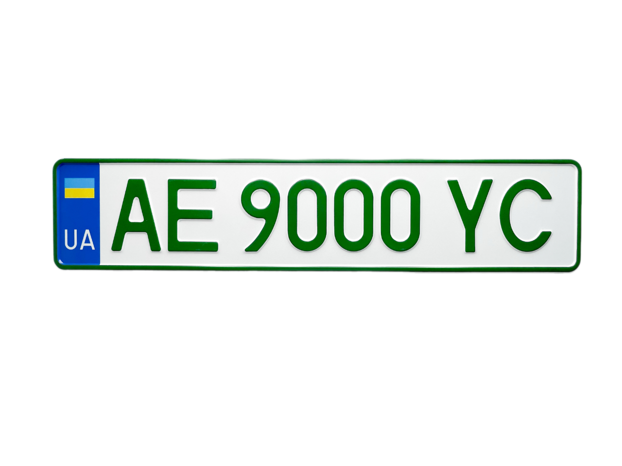 Дублікат автономеру на Електромобілі, 1шт.